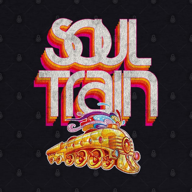 Soul Train Logo Worn by Alema Art